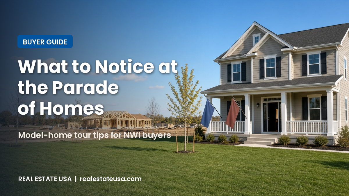 What to Notice at the Parade of Homes - Northwest Indiana home
