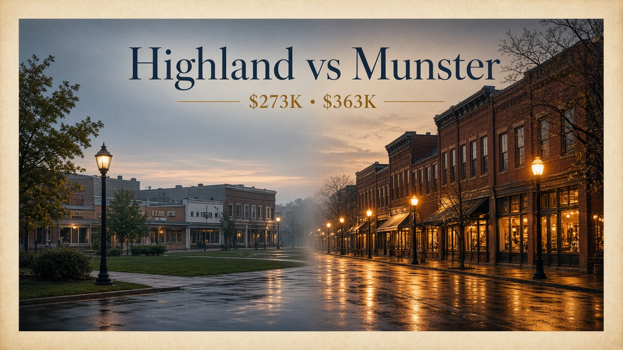 Highland vs Munster &mdash; lived Main Square ridge and Calumet evening, $273K vs $363K