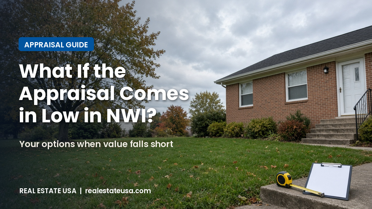What If the Appraisal Comes in Low in NWI? - Northwest Indiana home